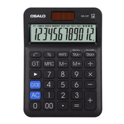 CALCULADORA OSALO  - NEGRO...