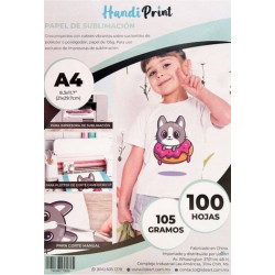 PAPEL P/SUBLIMACION A4 105...
