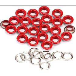 OJALILLO METALICO ROJO...