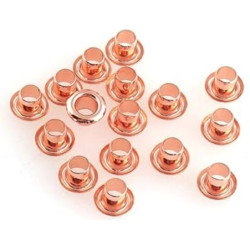 OJALILLO METALICO ROSADO...