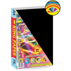 PAPEL BOND A4 75 GR  NEGRO...
