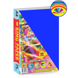PAPEL BOND A4 75 GR  AZUL...