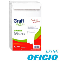 SOBRE BLANCO EXTRAOFICIO 90...
