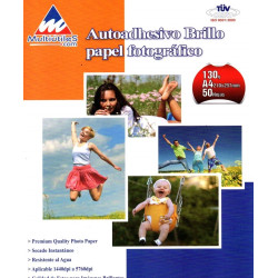PAPEL FOTO ADHESIVO A4 130...