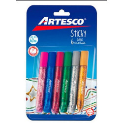 GOMA ESCARCHADA 10 ML X 6...
