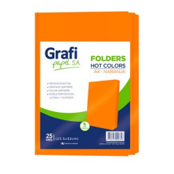 FOLDER MANILA A4 NARANJA...