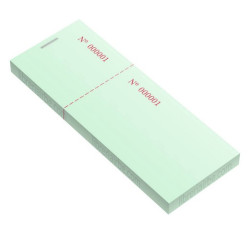 TICKET VERDE ( TALONARIO X...