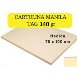 CART. TAG MANILA 140 GR 100...