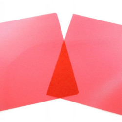 MICA LISA TRANSP. ROJO P/...