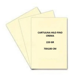 CART. HILO FINO "CREMA" 220...
