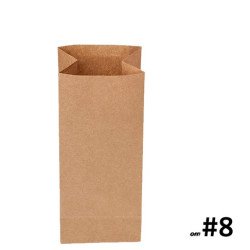 BOLSAS KRAFT # 8  --  50 GR...