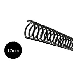 ESPIRAL NEGRO DE 17 MM (...
