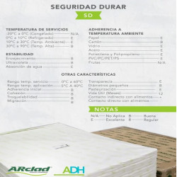 ADHESIVO DE SEGURIDAD ( SA...