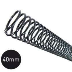ESPIRAL NEGRO DE 40  MM (...