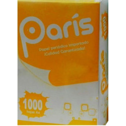 PAPEL PERIODICO A4 AMARILLO...